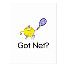 Got Net? (Tennis) Postcard