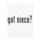 got niece? Postcard