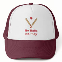 Got No Balls Play Cricket Mesh Hat