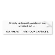 Got No Money Guide Anti-Theft Bumper Sticker 13