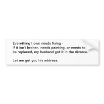 Got No Money Guide Anti-Theft Bumper Sticker 16