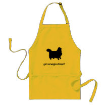 Got Norwegian Forest? aprons