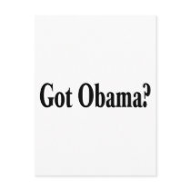 Got Obama? postcards by BarackObamaStore Got Obama? postcards