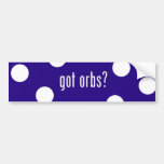 Got Orbs Blue Bumper Sticker