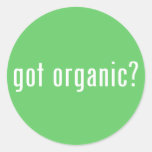 got organic? stickers
