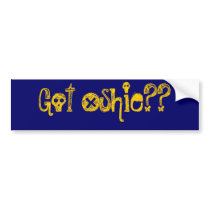 Got Oshie??  gothic bumper stickers