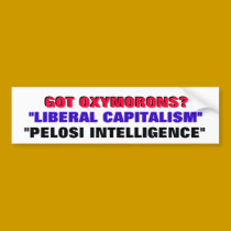 GOT OXYMORONS? bumper stickers by Go_Buckeyes GOT OXYMORONS? bumper stickers