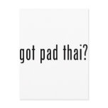 got pad thai? postcards