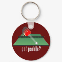 "got paddle?" keychains by geargems "got paddle?" keychains