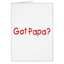 Got Papa (Red) cards