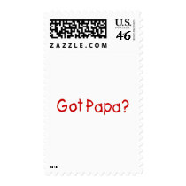Got Papa (Red) Postage