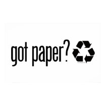got paper? Recycling Sign posters by GreenNeighborRecycle got paper? Recycling Sign posters