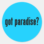 got paradise? stickers