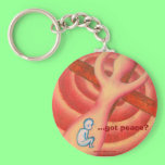 ...got peace? Keychain keychains