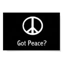 got peace? posters by ninoblader got peace? posters