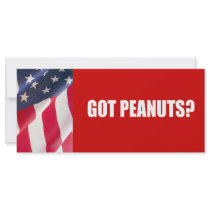 got peanuts rack cards by AntiRepublican got peanuts rack cards