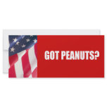 got peanuts rack card