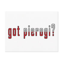 got pierogi? Flag postcards by PolishHeritage got pierogi? Flag postcards