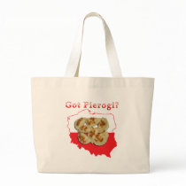 Got Pierogi Polish Map Canvas Bag