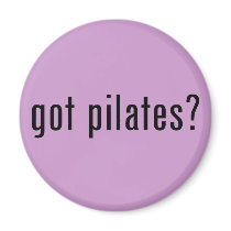 got pilates? refrigerator magnets