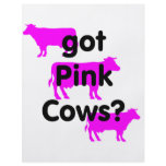 Got Pink Cows Flyer Design
