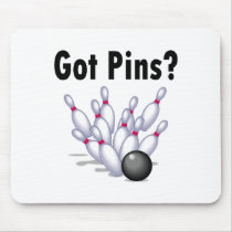 Got Pins? (Bowling) mousepads by CelebrationZazzle Got Pins? (Bowling) mousepads