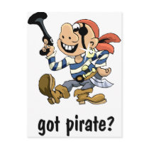 Got Pirate postcards