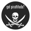 got pirattitude? stickers