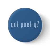 got poetry? pinback button