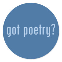 got poetry? stickers
