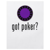 got poker? flyers