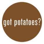 got potatoes? stickers