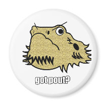 Got Pout? Fridge Magnet
