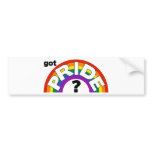 Got Pride Bumper Stickers