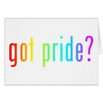 got pride? cards