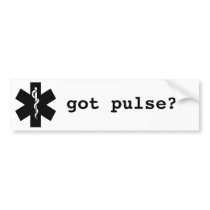 got pulse bumper stickers