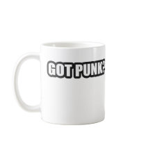 GOT PUNK? guys girls Punk Rock Music shirts mugs