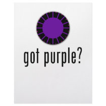 got purple? letterhead