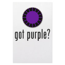 got purple? stationery by doodlematz got purple? stationery