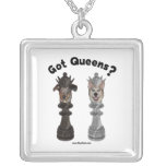 Got Queens Chess Dogs Pendants