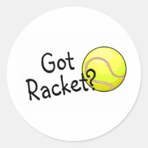 Got Racket? Tennis Sticker