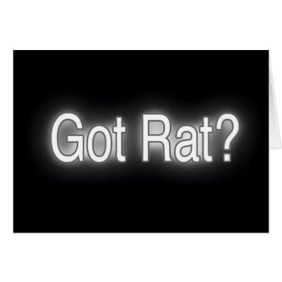 got rat greeting cards by Rsungodess
