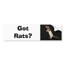 Got Rats?, Got Rats? bumper stickers