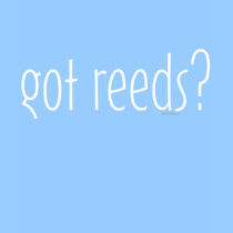 marching band t-shirt: goy reeds?