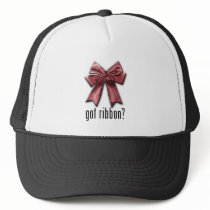 got ribbon? mesh hat