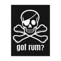 Got Rum? Postcards