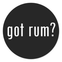 got rum? sticker