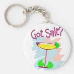 Got Salt?  Margarita Lovers T-Shirts & Gifts Keychains