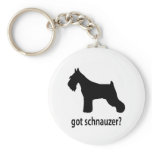 Got Schnauzer Keychain