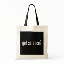 got science? canvas bags